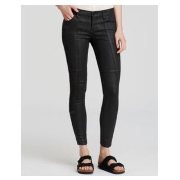 Free People Jillian Coated Low Rise Jeans - Picture 1 of 7
